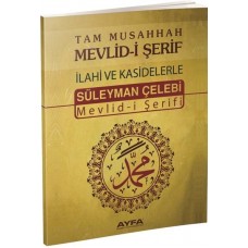 Ayfa Yayınları Mevlid-i Şerif Süleyman Çelebi Tam Musahhah
