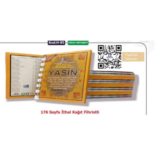 176 SAYFA ORTA BOY FİHRİSTLİ H-85 176 SAYFA ORTA BOY FİHRİSTLİ H-85